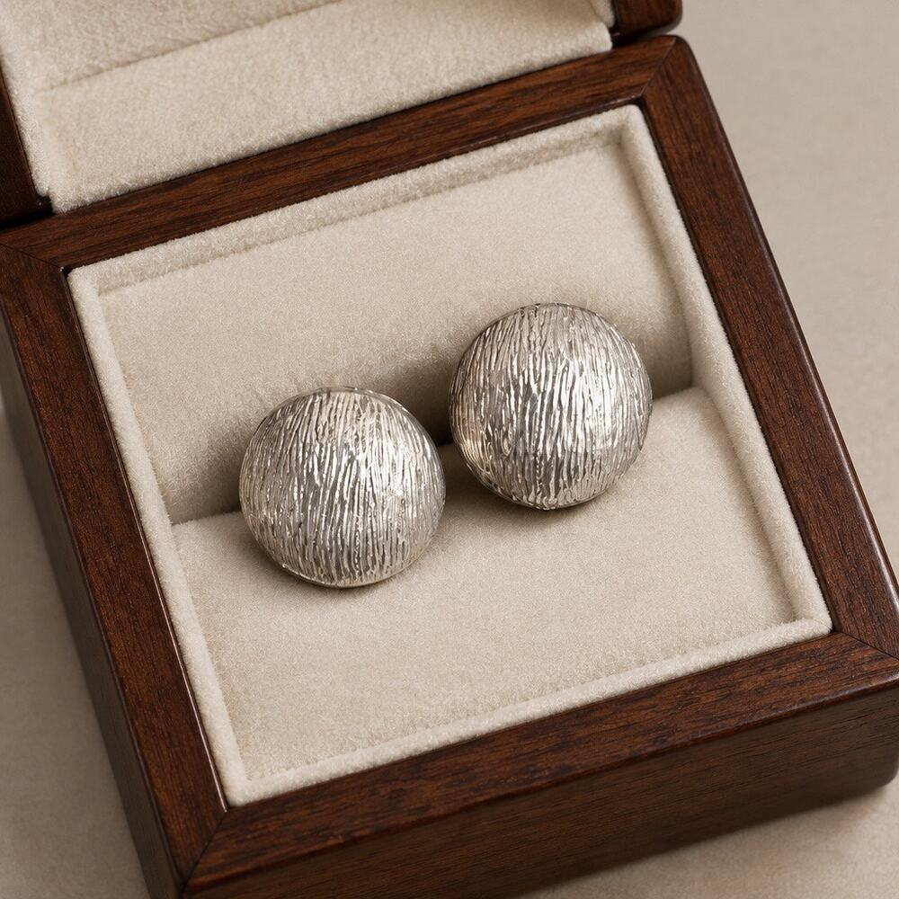 1970s Monet Round Studs